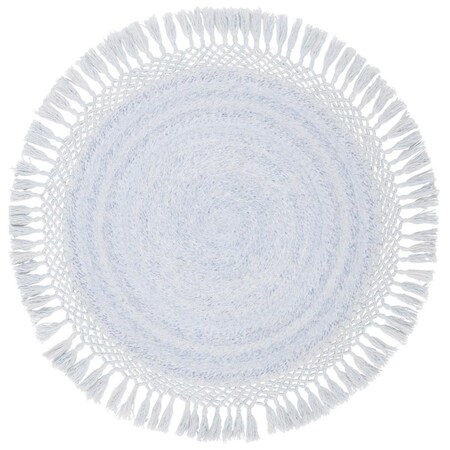 Safavieh 5 x 5 ft. Sahara 400 Round Area Rug - Blue SAH490M-5R